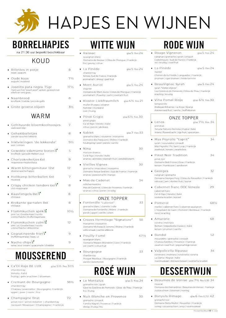 Menu_De Hoofdwacht_Gorinchem_image_2