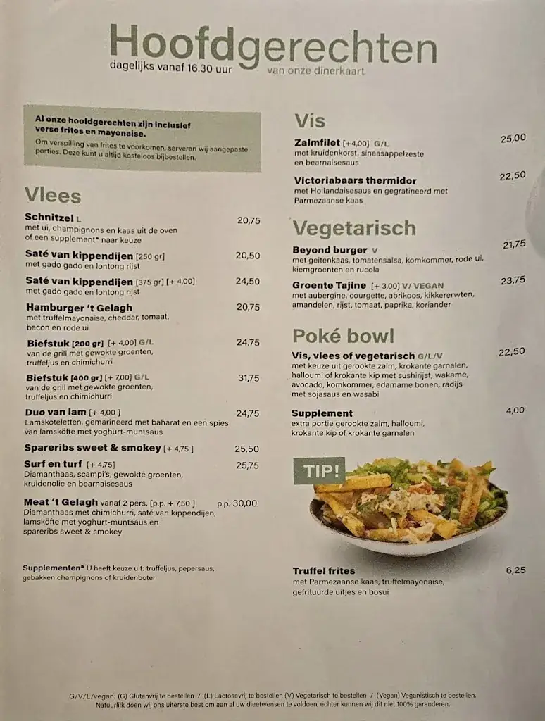 Menu_Grand Café 't Gelagh_Gorinchem_image_1