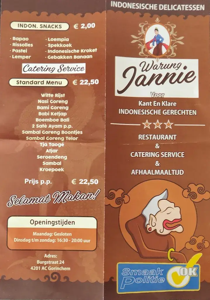 Menu_Warung Jannie_Gorinchem_image_1