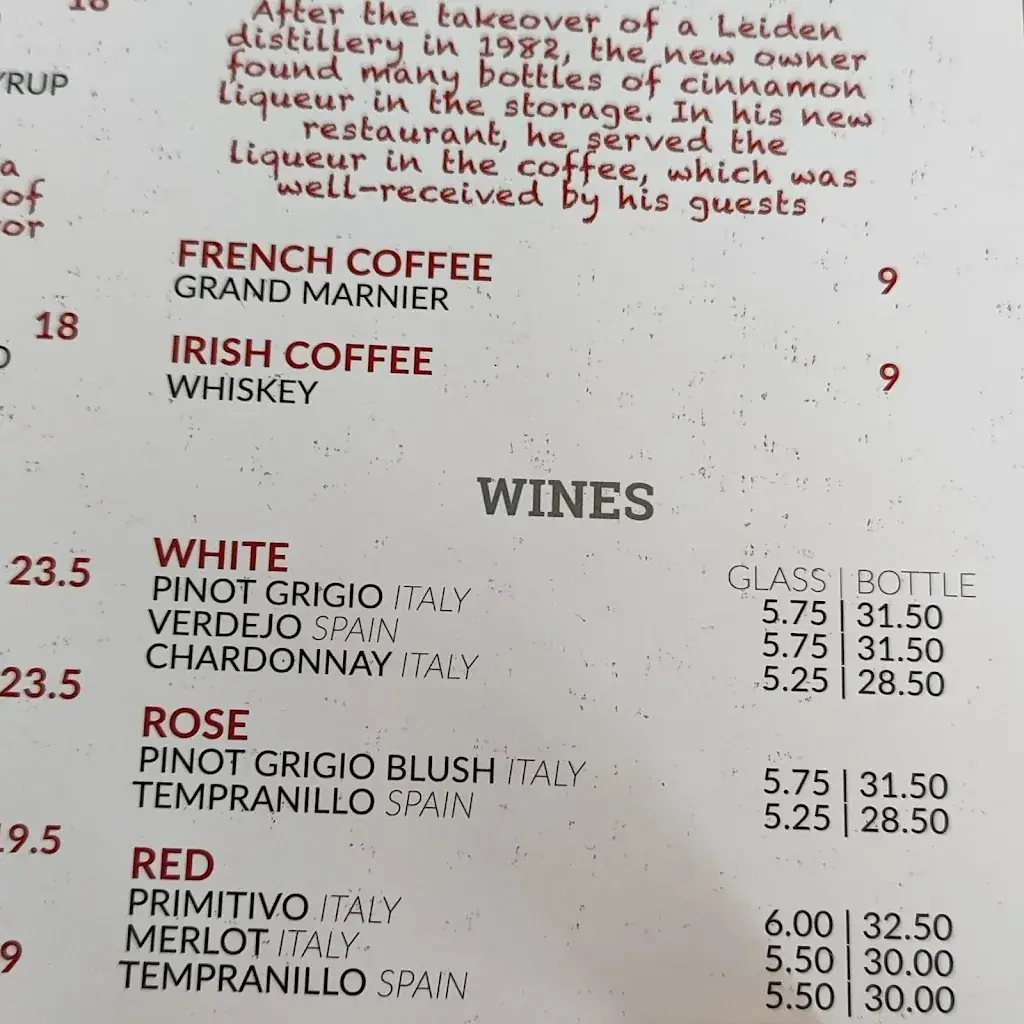 Menu_Restaurant Scarlatti Leiden_Leiden_immagine_3