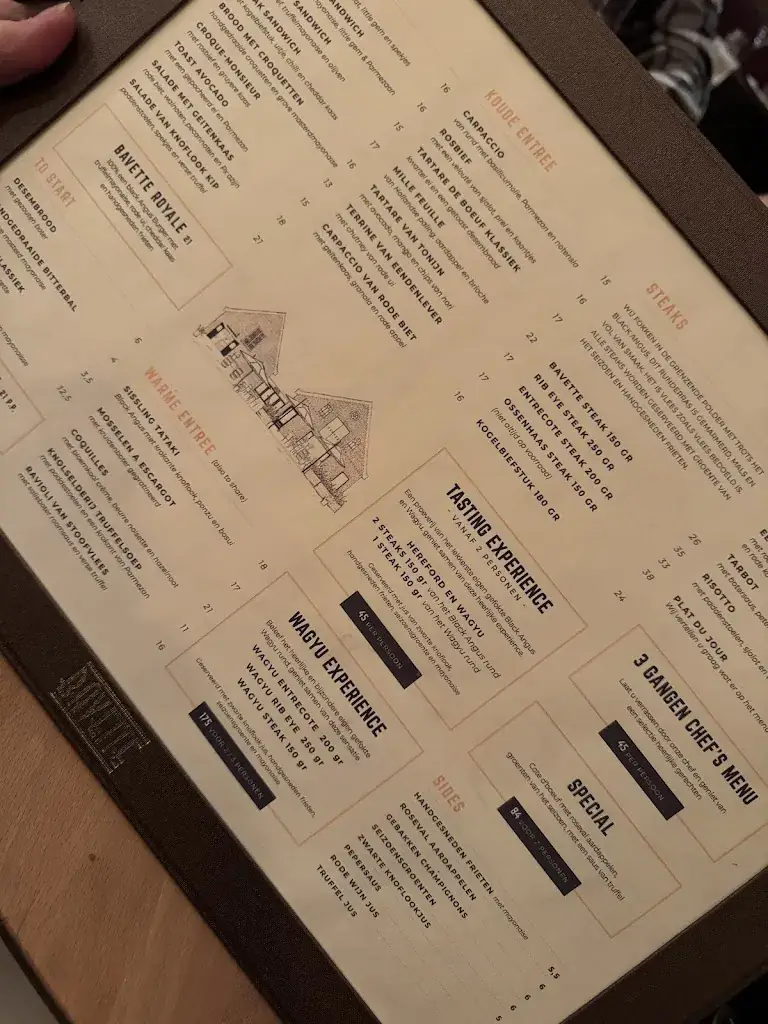 Menu_Boutique Restaurant Bavette_Maasland_image_2