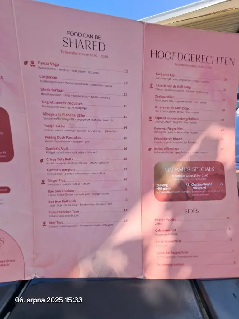 Menu_Restaurant Madame Rose_Zee_image_4