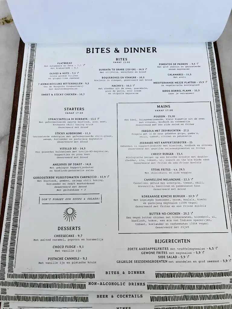 Menu_Beachclub BIRDS_Haag_image_3