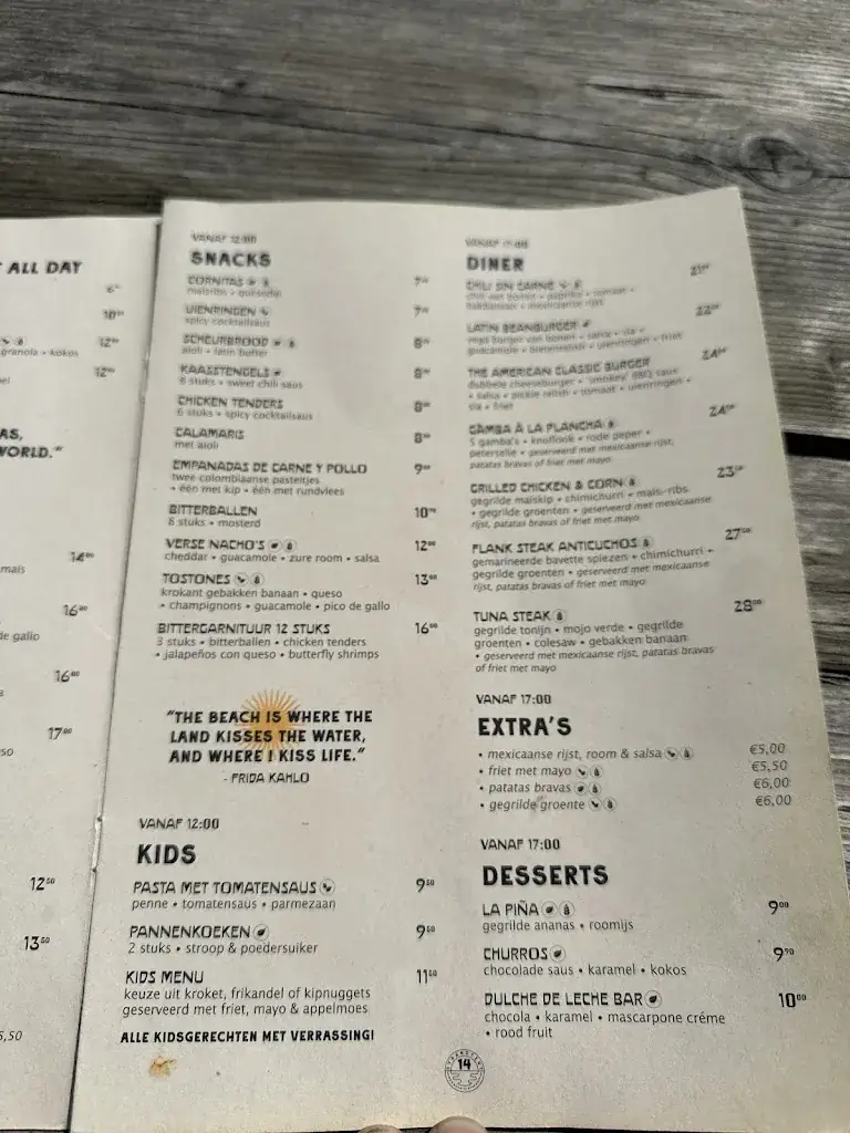 Menu_Strandtent 14_Haag_image_1