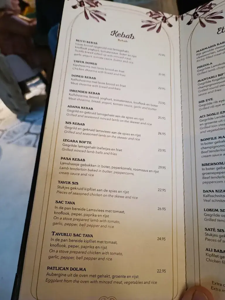 Menu_Marmaris Restaurant_Haag_immagine_4