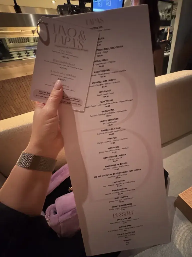 Menu_Blue Fusion Tapasbar_Haag_image_2