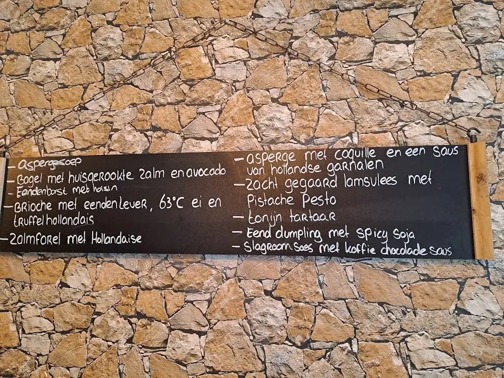 Menu_Restaurant 't Land van Wale_Heinenoord_image_1