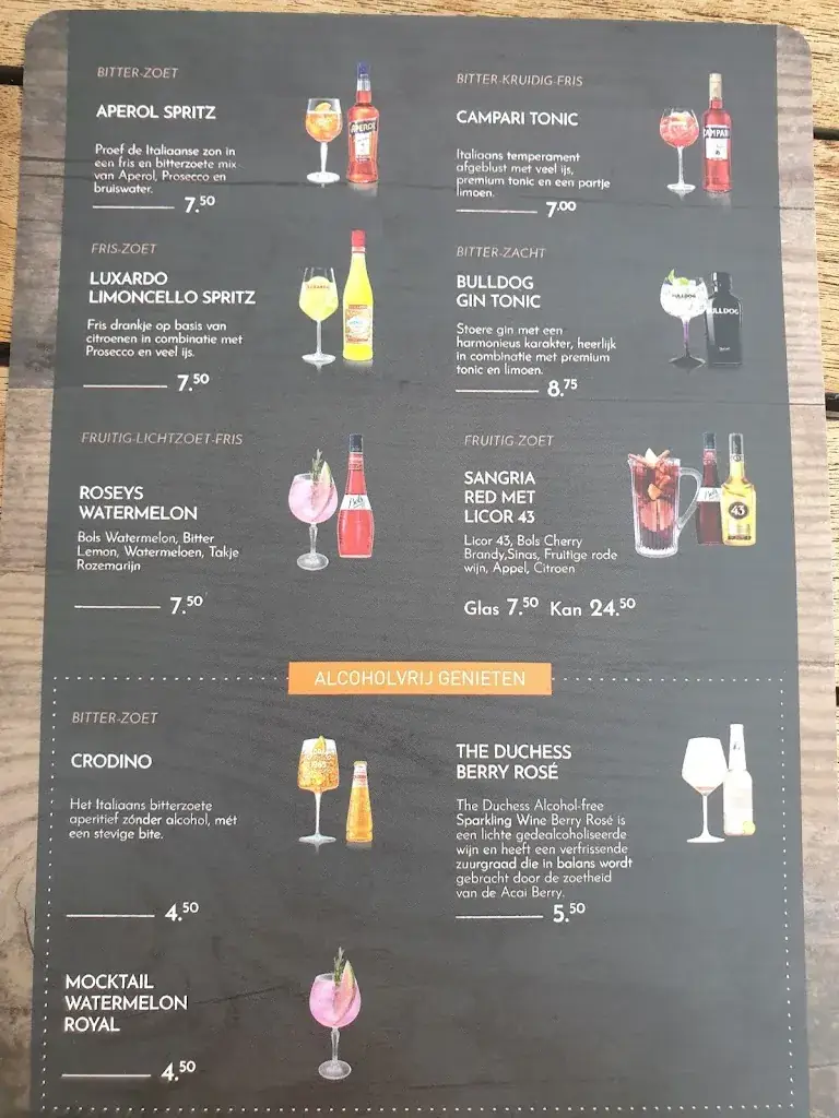 Menu_Café Rest. 'De Kajuit'_Sneek_image_2