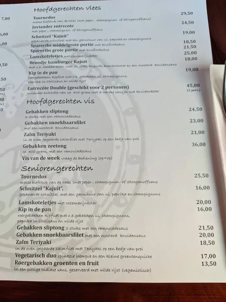 Menu_Café Rest. 'De Kajuit'_Sneek_image_4
