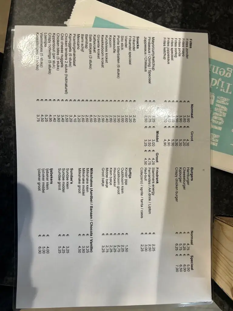 Menu_Snackhouse Klaaswaal_Klaaswaal_image_1