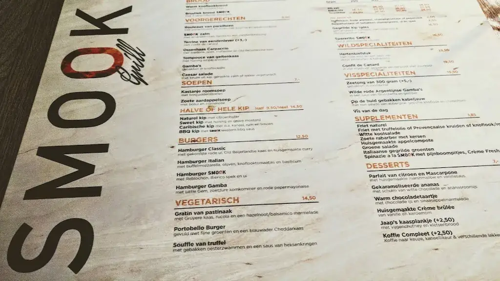 Menu_Smook Grill_Oud-Beijerland_imagen_1