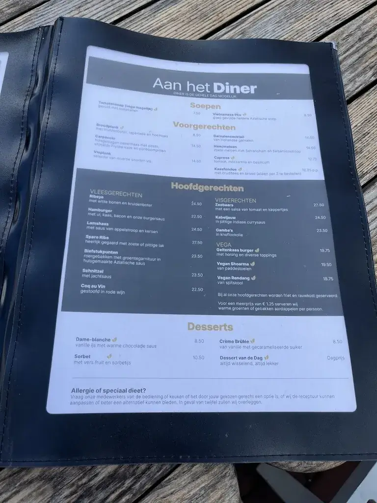 Menu_Aan de Gracht_Sneek_immagine_2