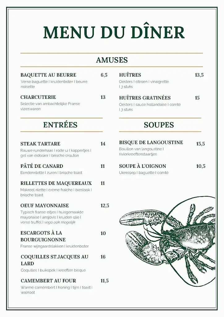 Menu_Bistro Ruisseau_Oud-Beijerland_image_1
