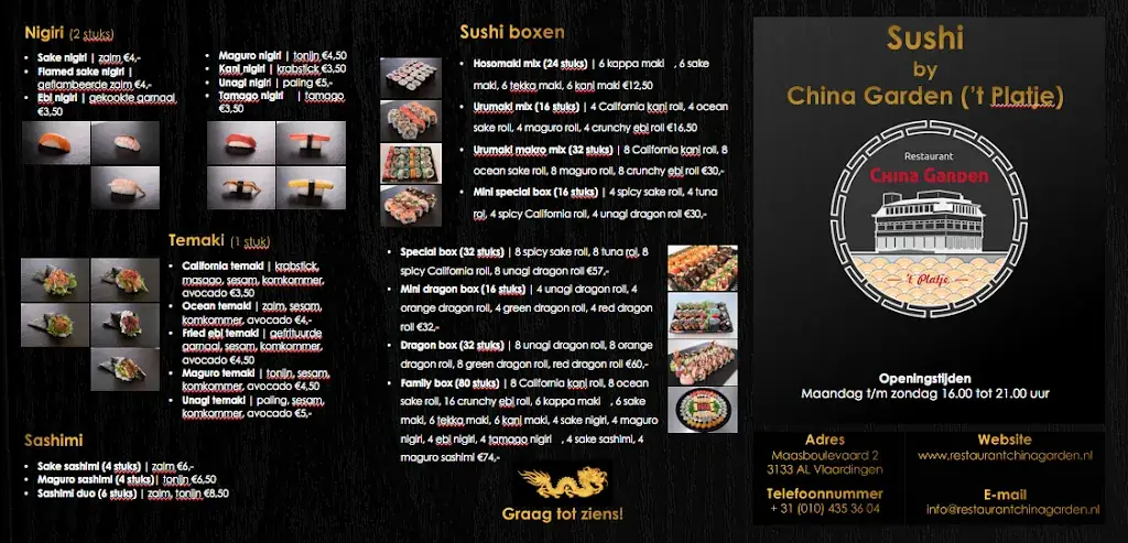 Menu_Restaurant China Garden -‘t Platje-_Vlaardingen_image_3