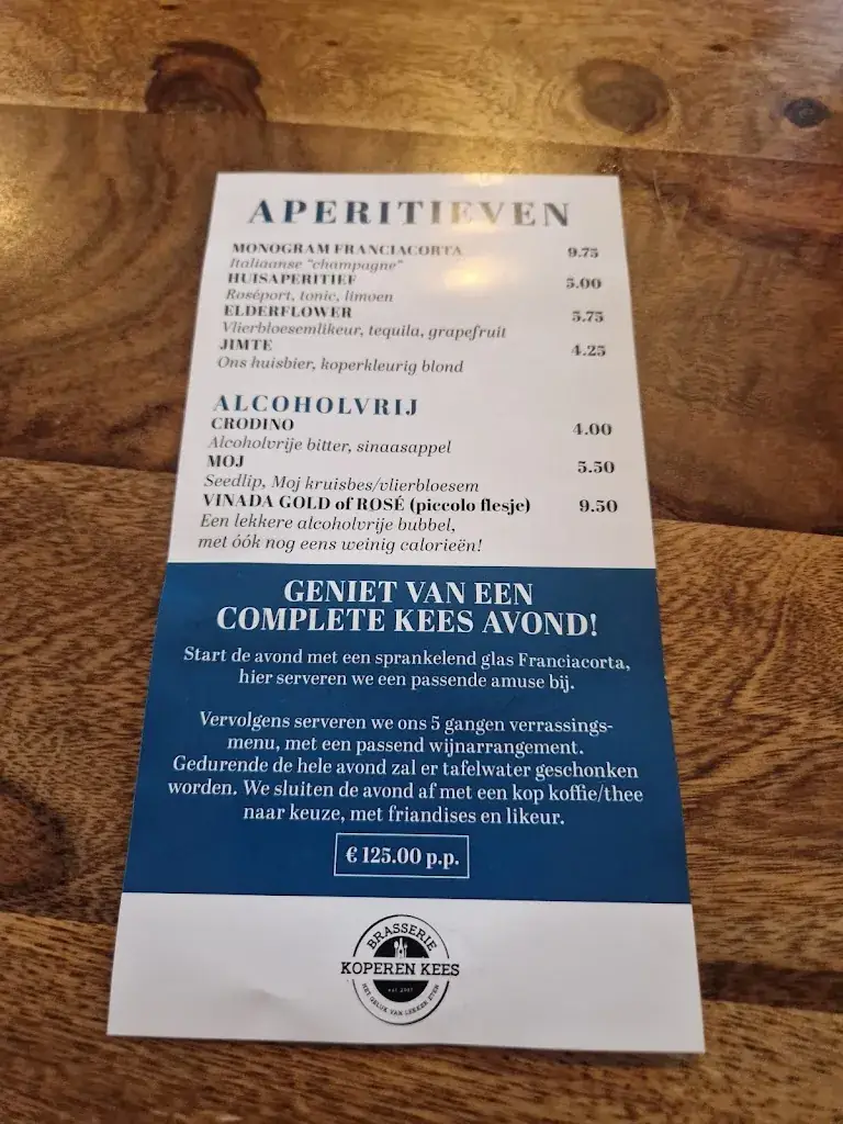 Menu_Brasserie De Koperen Kees_Sneek_image_3