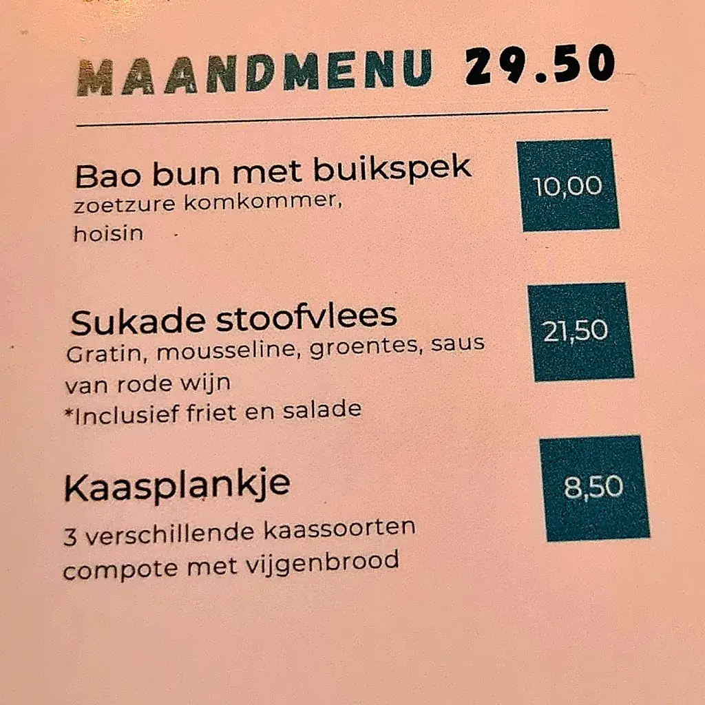 Menu_Grand Café 't Hoofd_Maassluis_immagine_1