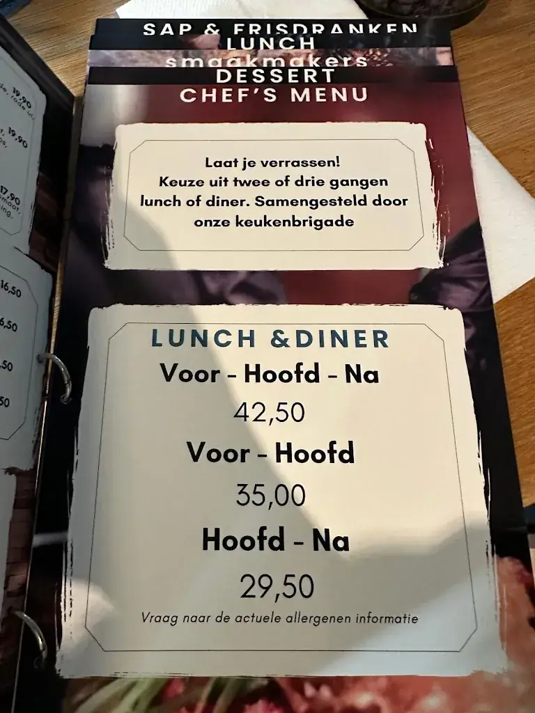 Menu_Grand Café 't Hoofd_Maassluis_immagine_2