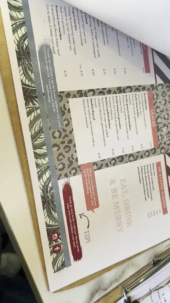 Menu_Restaurant Royaal_Sneek_immagine_3