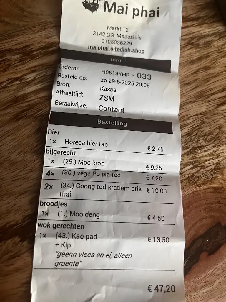 Menu_Thais eetcafé Mai Phai_Maassluis_image_3