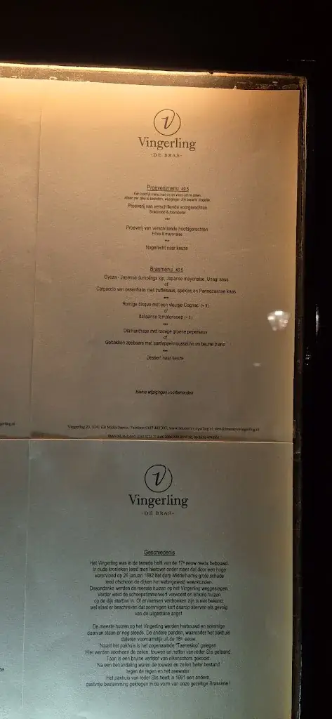 Menu_Brasserie 't Vingerling_Middelharnis_image_2