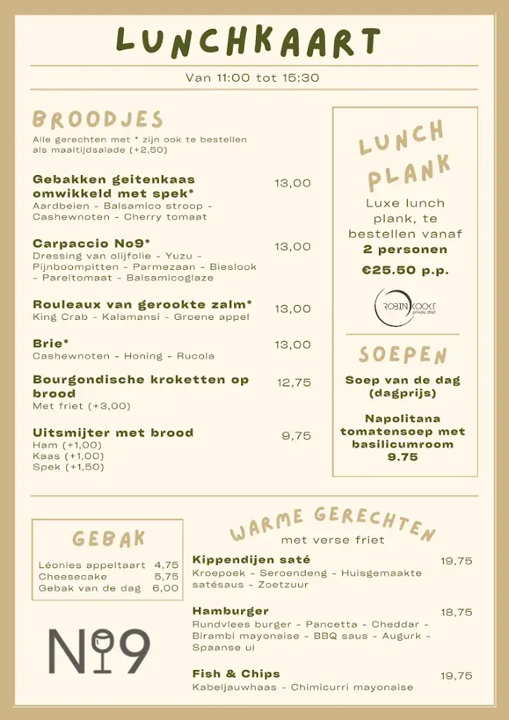 Menü_No9 Middelharnis_Middelharnis_Bild_1