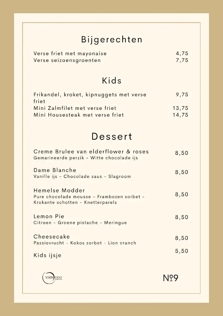 Menü_No9 Middelharnis_Middelharnis_Bild_2
