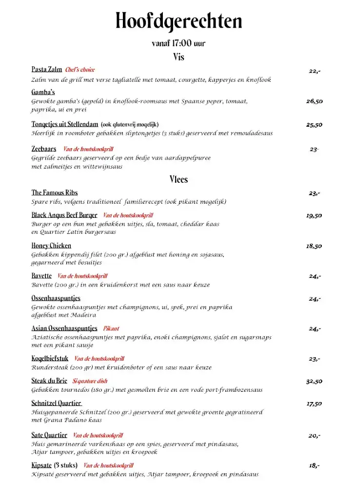 Menu_Quartier Latin_Middelharnis_image_2