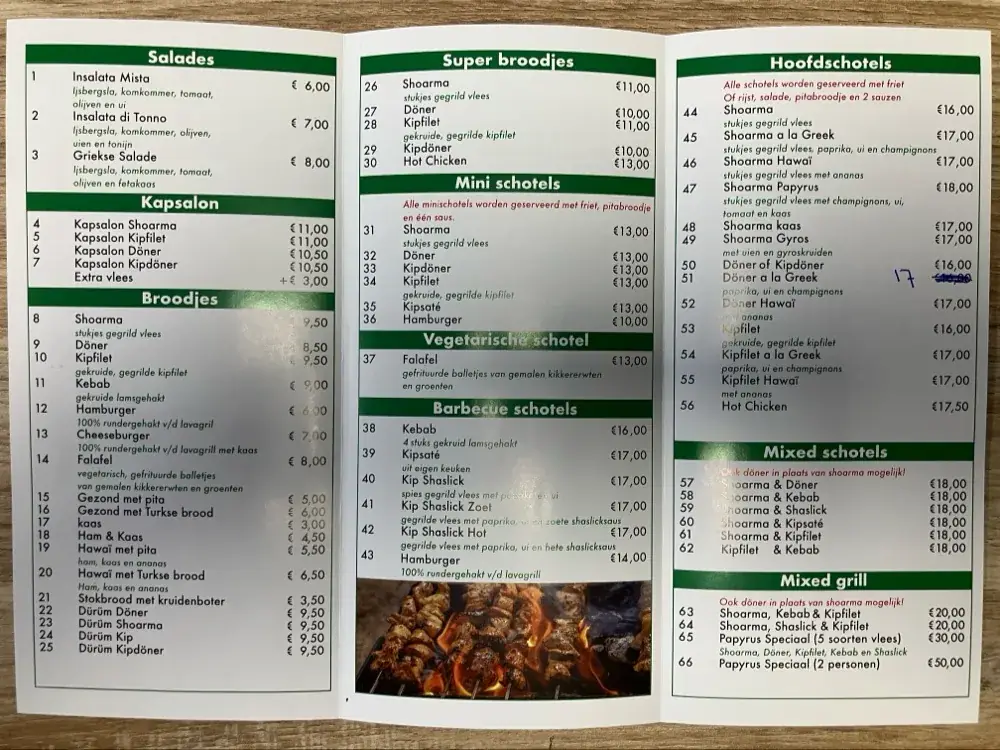 Menu_Nieuwe Papyrus Middelharnis_Middelharnis_image_1