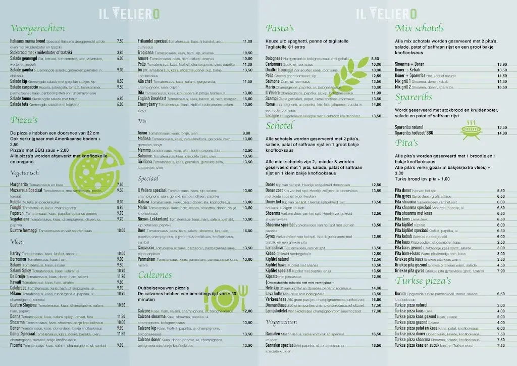 Menu_Sera Di Luna_Nieuw-Lekkerland_image_1