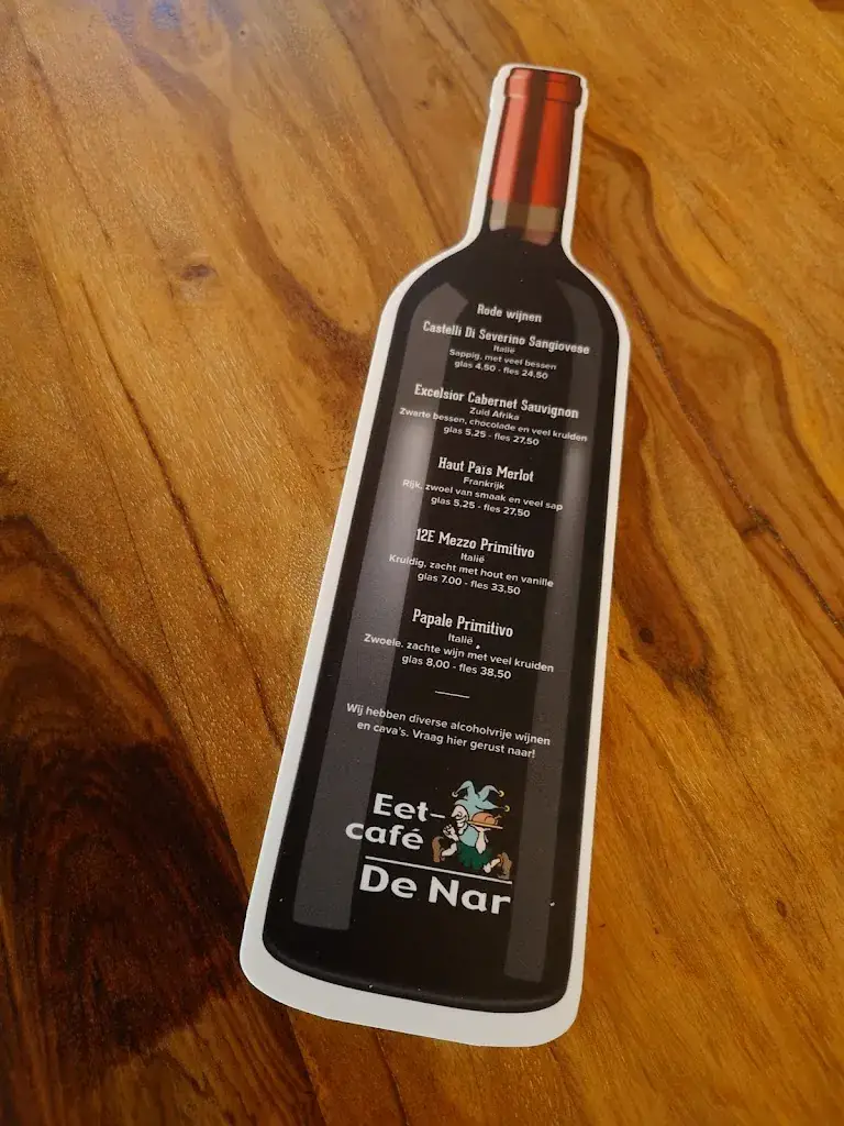 Menu_De Nar_Lekkerkerk_immagine_2