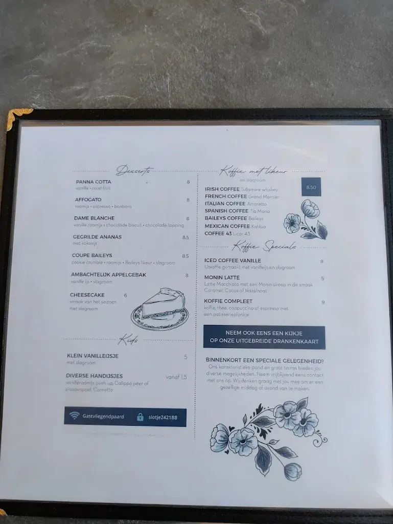 Menü_Brasserie 't Vliegend Paard_Nieuwkoop_Bild_2