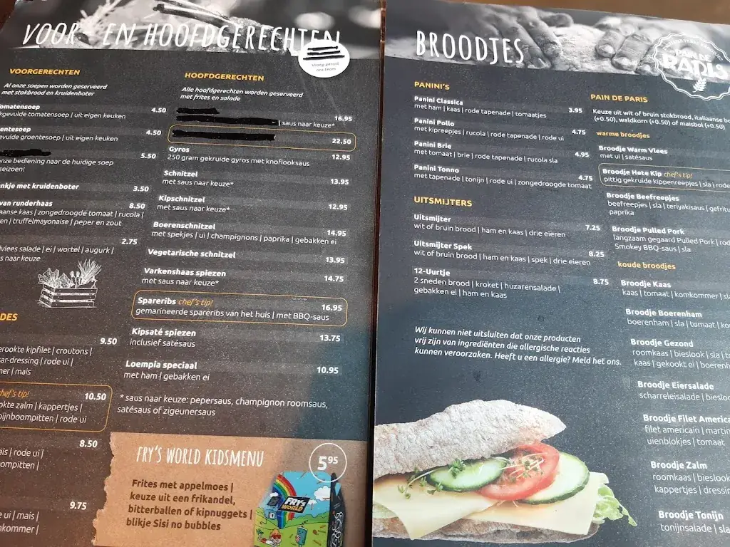 Menu_Restaria Plein 21_Nieuwkoop_immagine_1