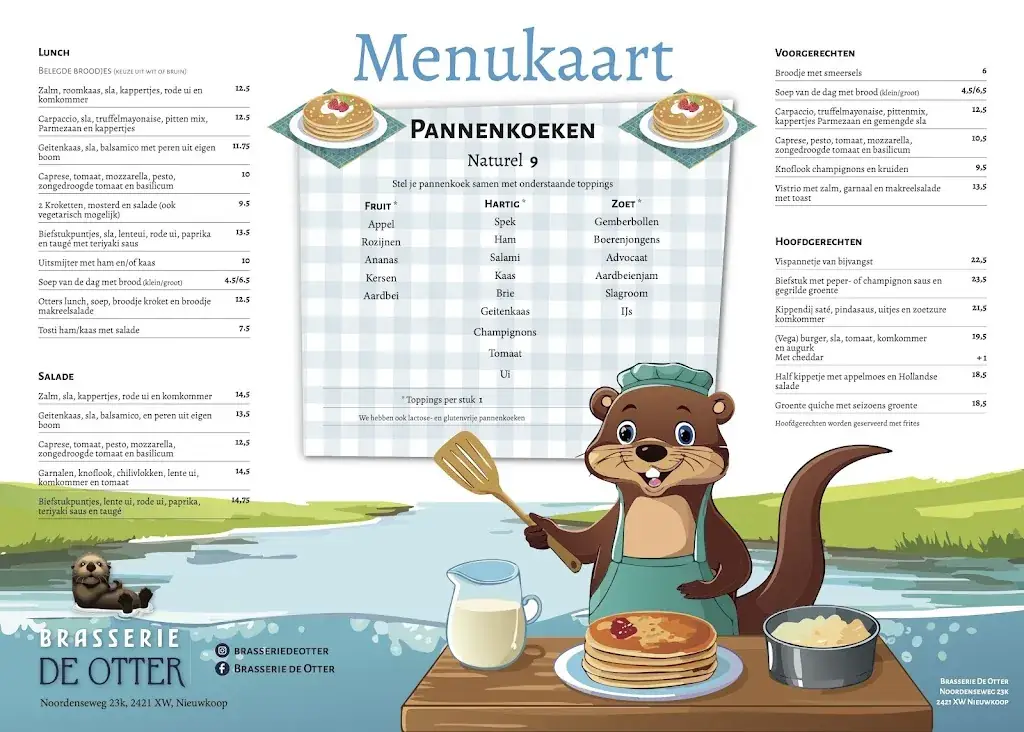 Menu_Brasserie De Otter_Nieuwkoop_image_1