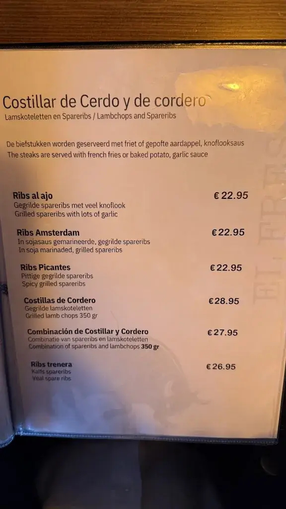 Menu_El Fresco Argentijns Grill restaurant_Oegstgeest_immagine_2