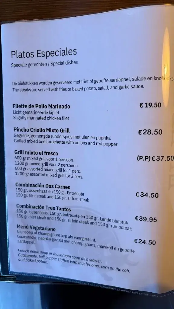 Menu_El Fresco Argentijns Grill restaurant_Oegstgeest_immagine_3