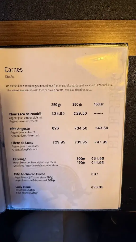 Menu_El Fresco Argentijns Grill restaurant_Oegstgeest_immagine_4