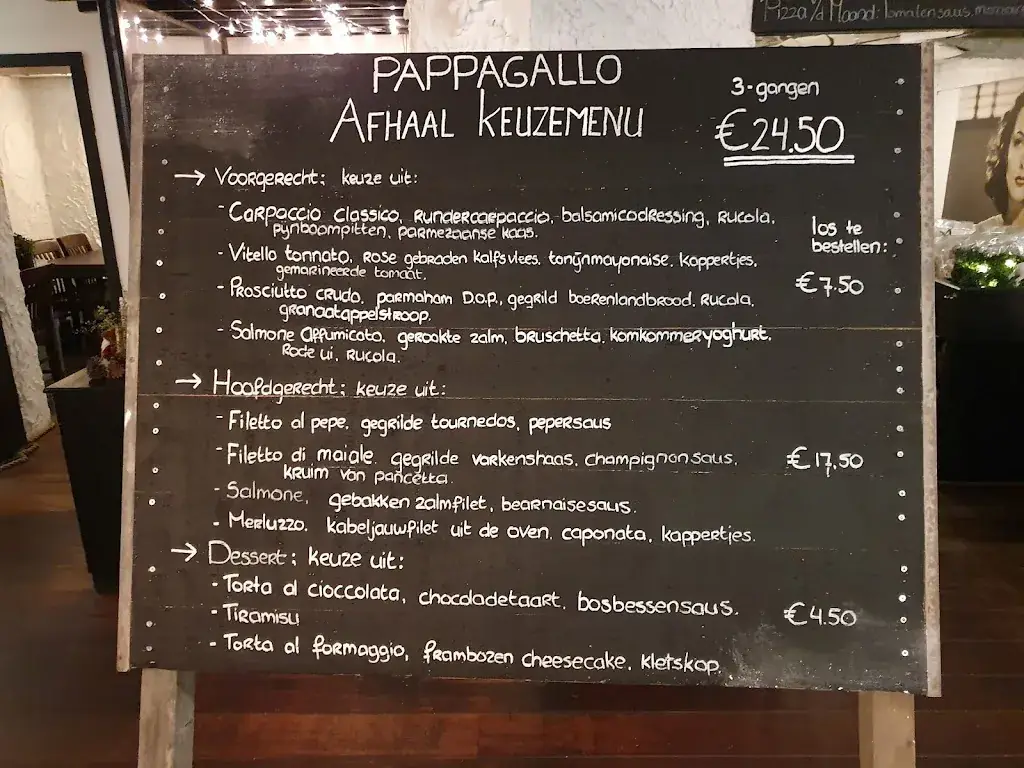 Menu_Ristorante Pappagallo_Spijkenisse_image_2