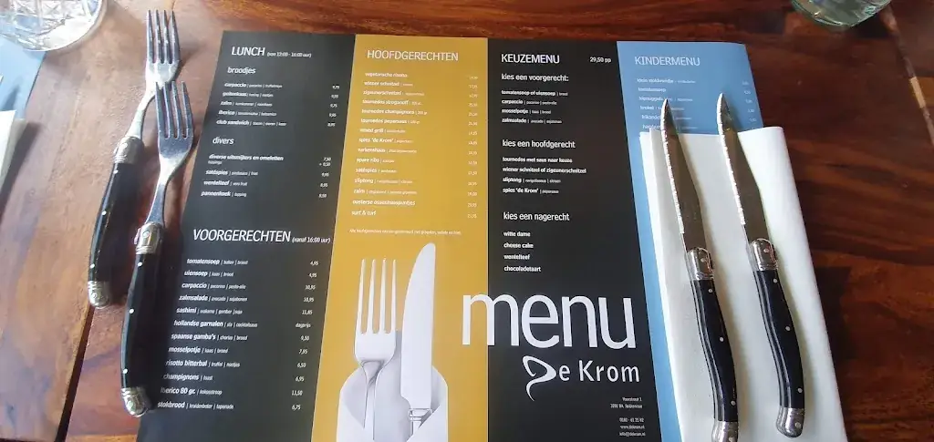 Menu_Restaurant De Krom_Spijkenisse_image_4