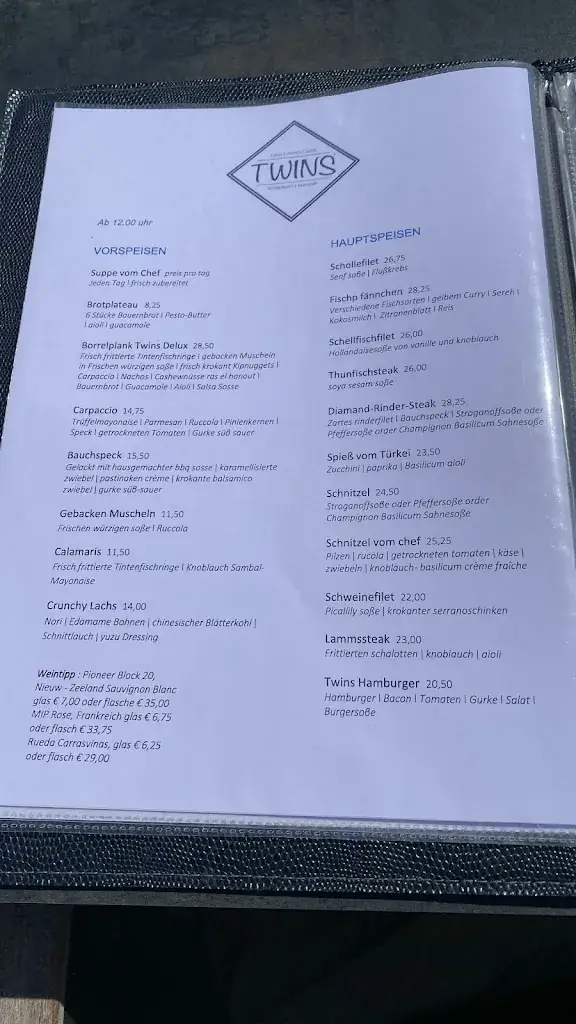 Menu_Restaurant Twins_Ouddorp_immagine_1