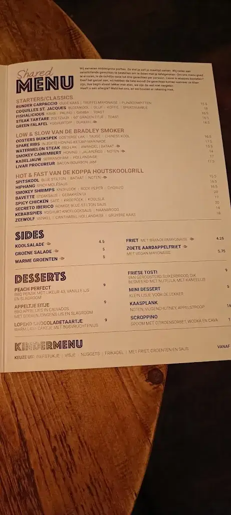 Menu_Restaurant De Kastanje_Sneek_image_2
