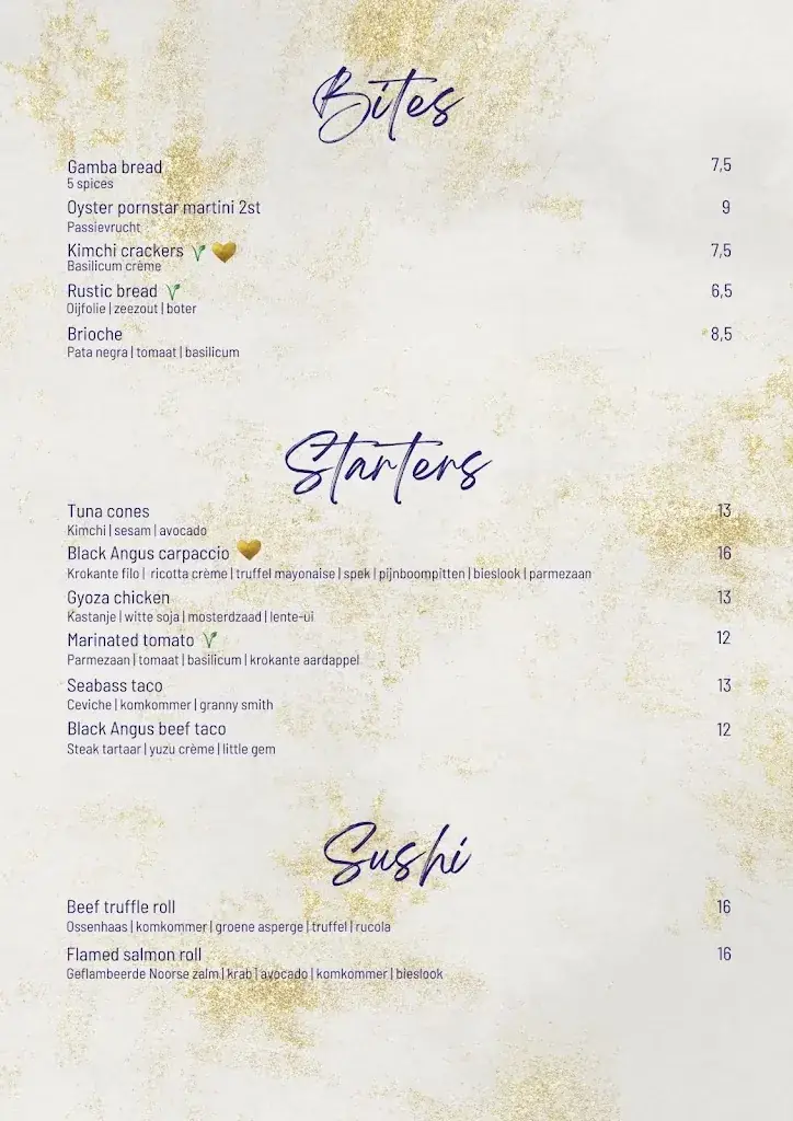 Menu_Restaurant Oostkade_Oud-Beijerland_image_2