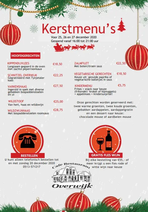 Menu_Café-Restaurant Overwijk_Tijnje_image_1