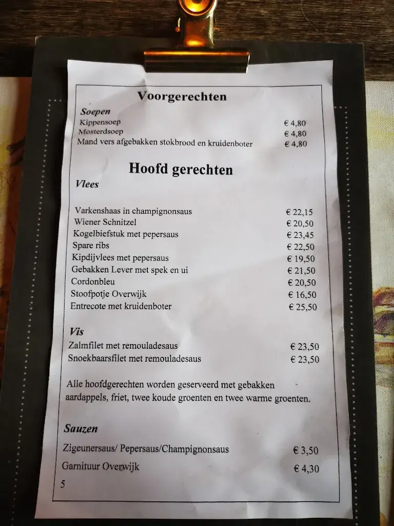 Menu_Café-Restaurant Overwijk_Tijnje_image_2