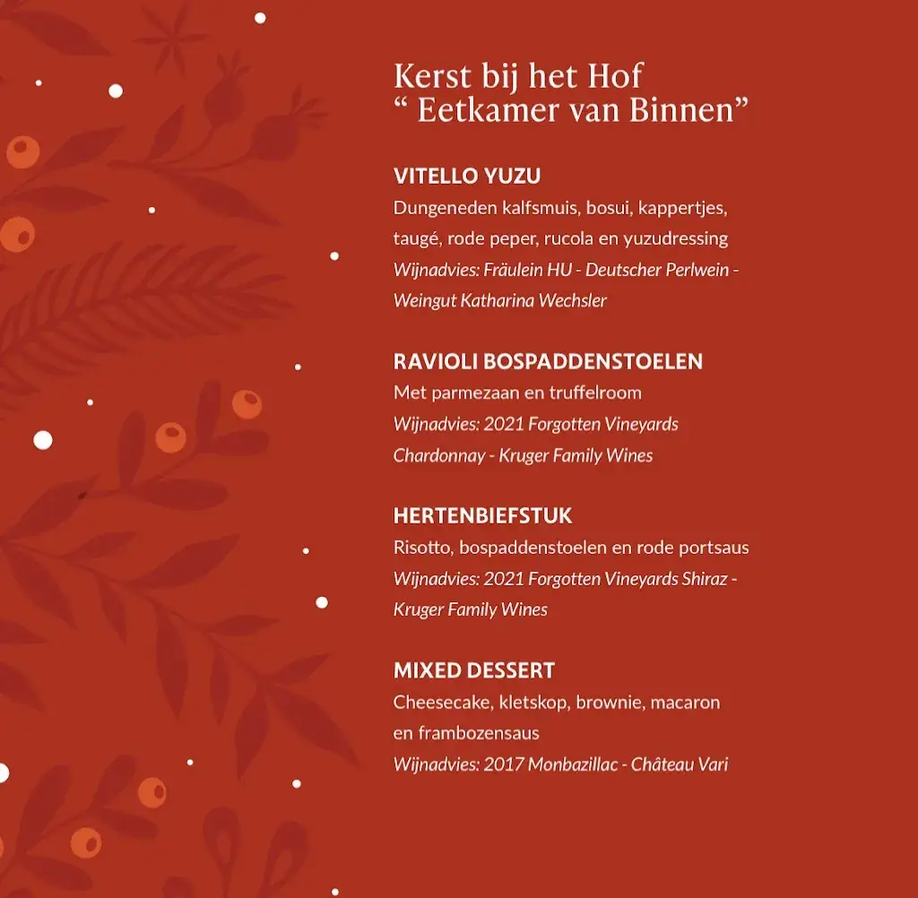 Menu_Hof Van Holland_Noordwijk_image_1