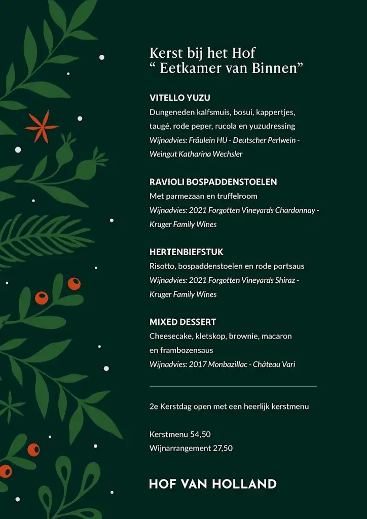 Menu_Hof Van Holland_Noordwijk_image_2