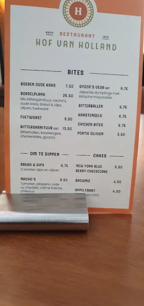 Menu_Hof Van Holland_Noordwijk_image_4
