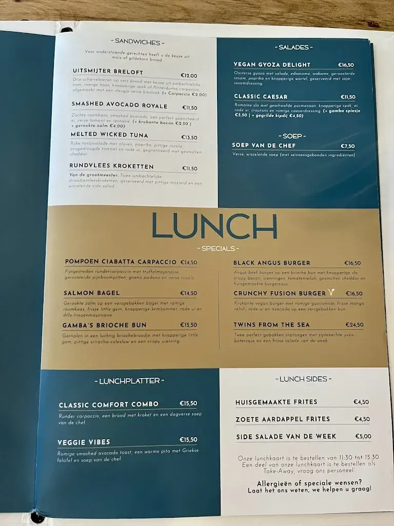 Menu_Restaurant Breloft Noordwijk_Noordwijk_image_1