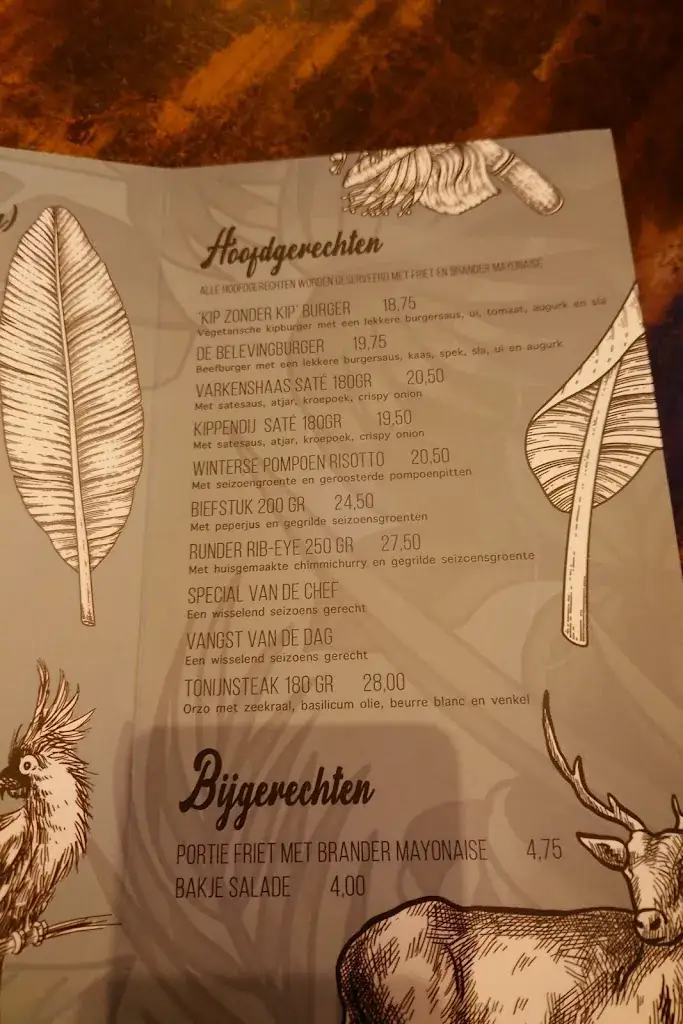 Menu_Eeterij De Beleving | Restaurant bij de Noordwijkse Duinen_Noordwijk_imagen_2