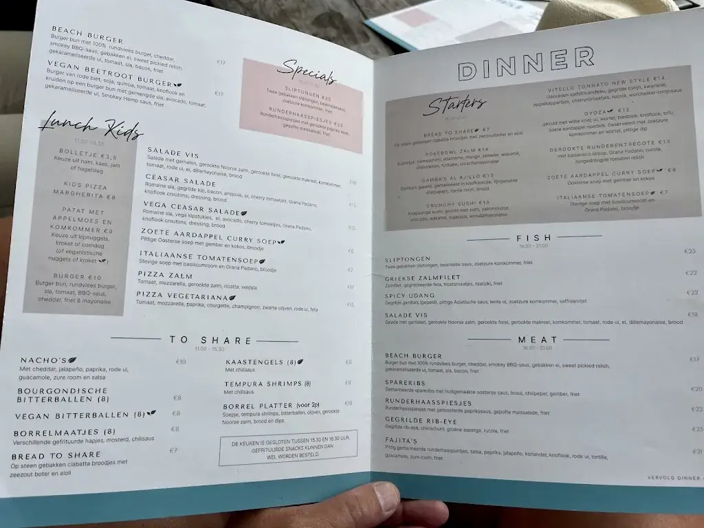 Menu_De Zeemeeuw_Noordwijk_immagine_1
