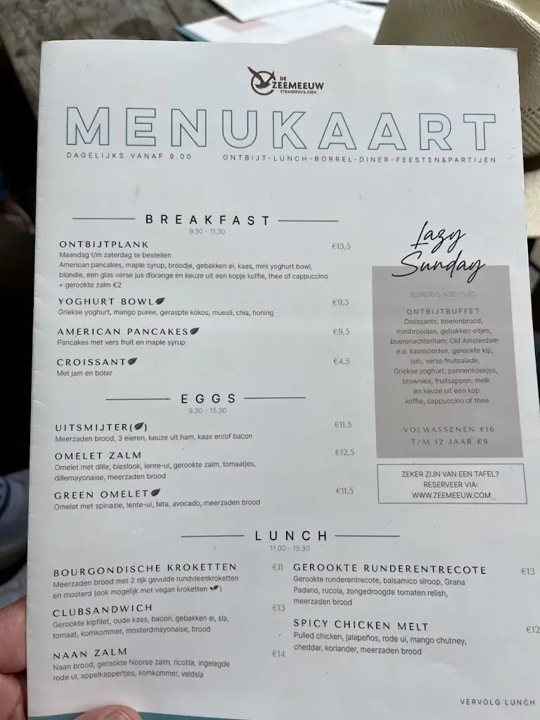 Menu_De Zeemeeuw_Noordwijk_immagine_4